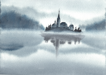 Hidden Church in the Fog