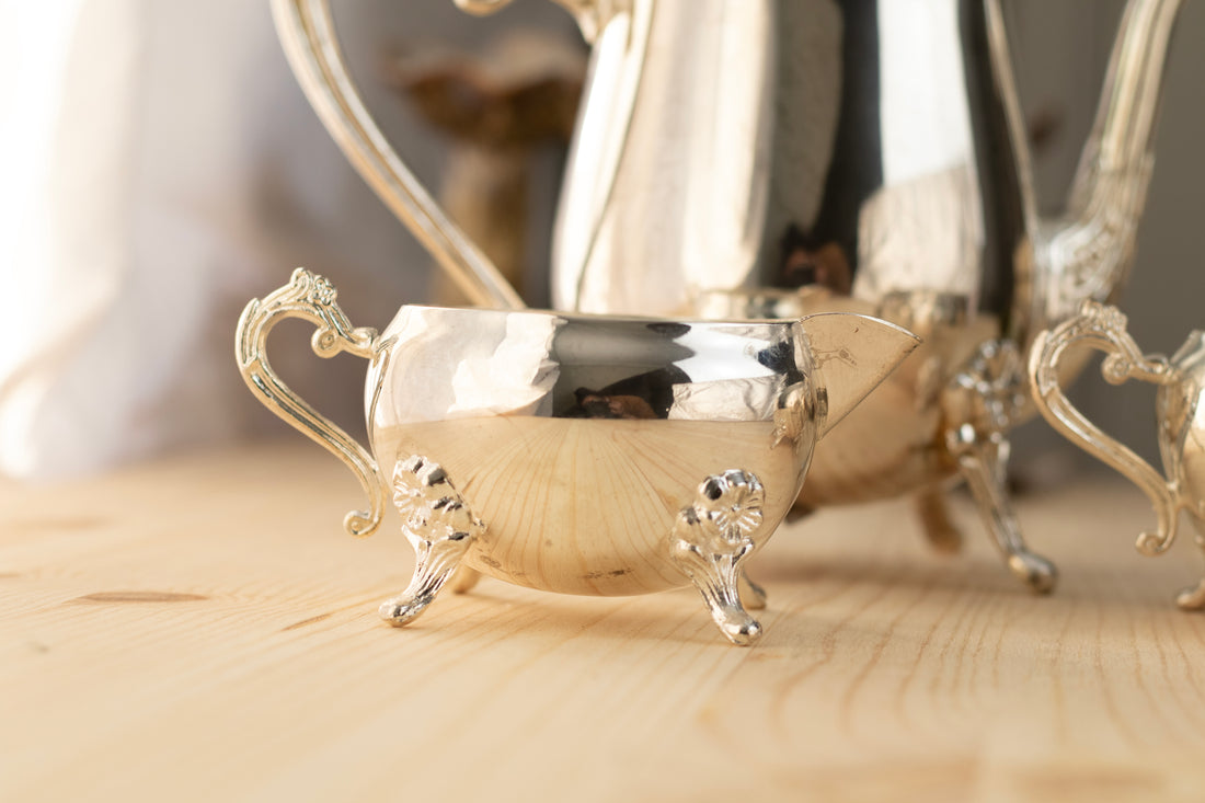 Timeless Silver – Vintage 1960s Viners Silver-Plated Tea Set (Sheffield, England)